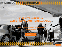 Tablet Screenshot of kibristransfer724.com